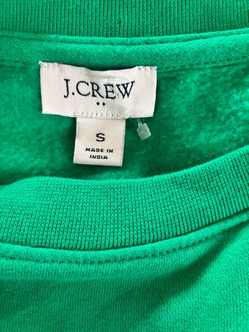 J.Crew Green gold Button-Shoulder Women's sweatshirt. Small preppy - Picture 5 of 7